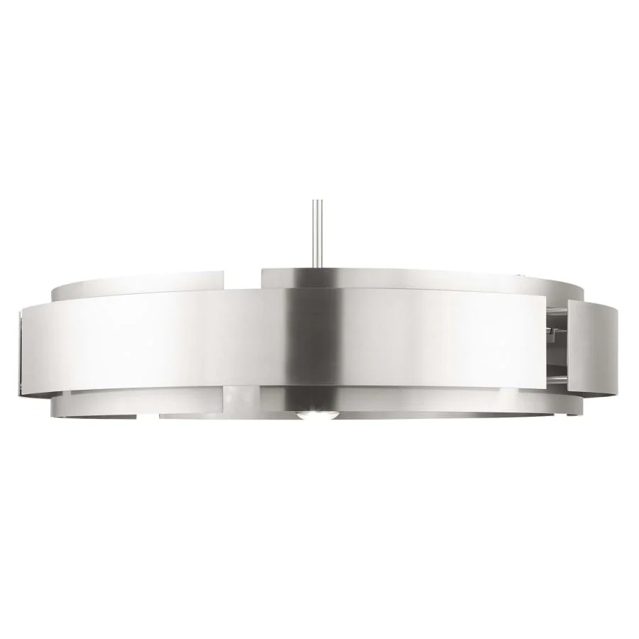 Livex Lighting Varick 7 Light 34" Wide Drum Chandelier - Image 1