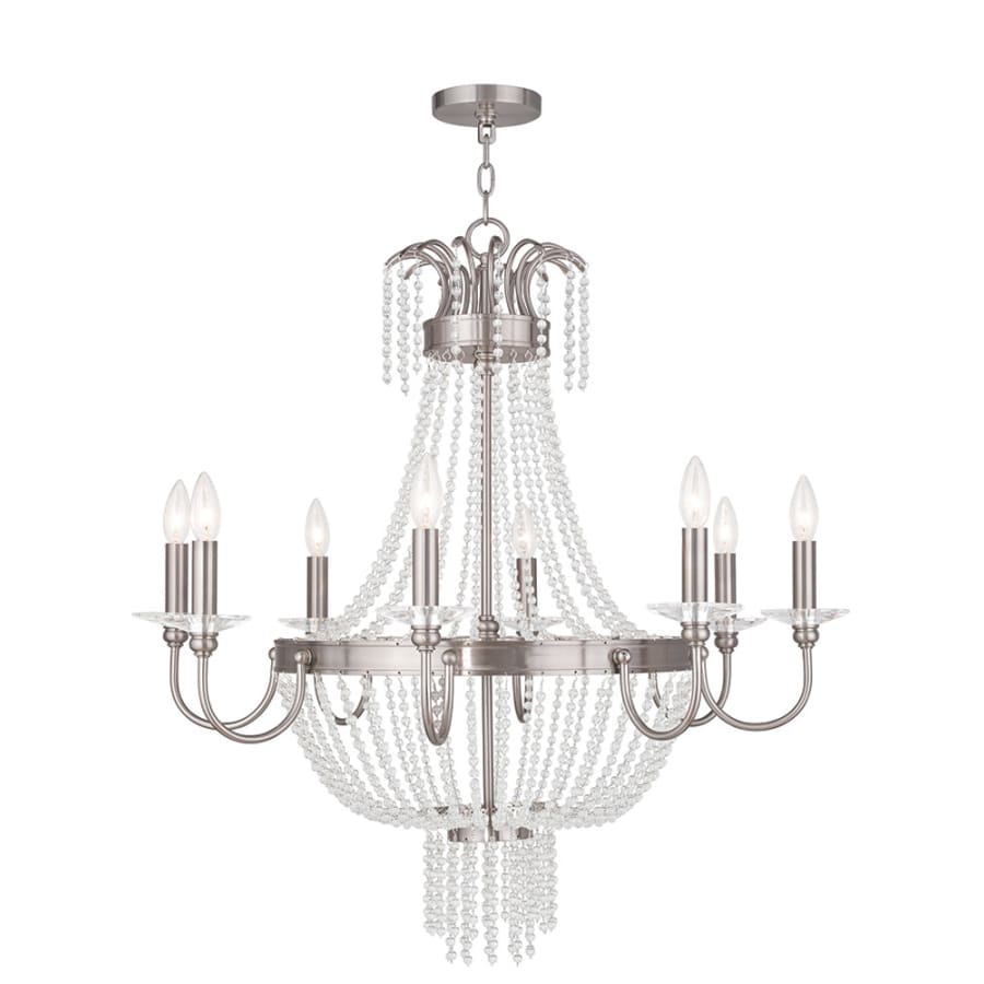 Livex Lighting Valentina 8 Light 1 Tier Chandelier - Image 1