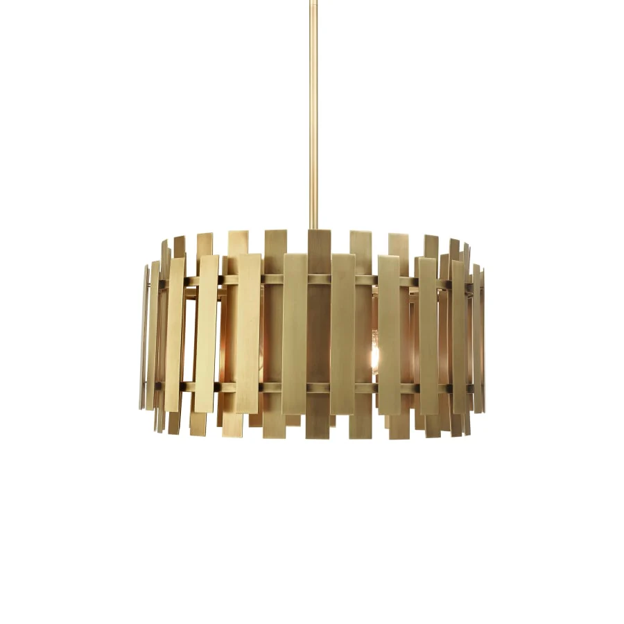 Livex Lighting Greenwich 6 Light 24" Wide Drum Chandelier - Image 1