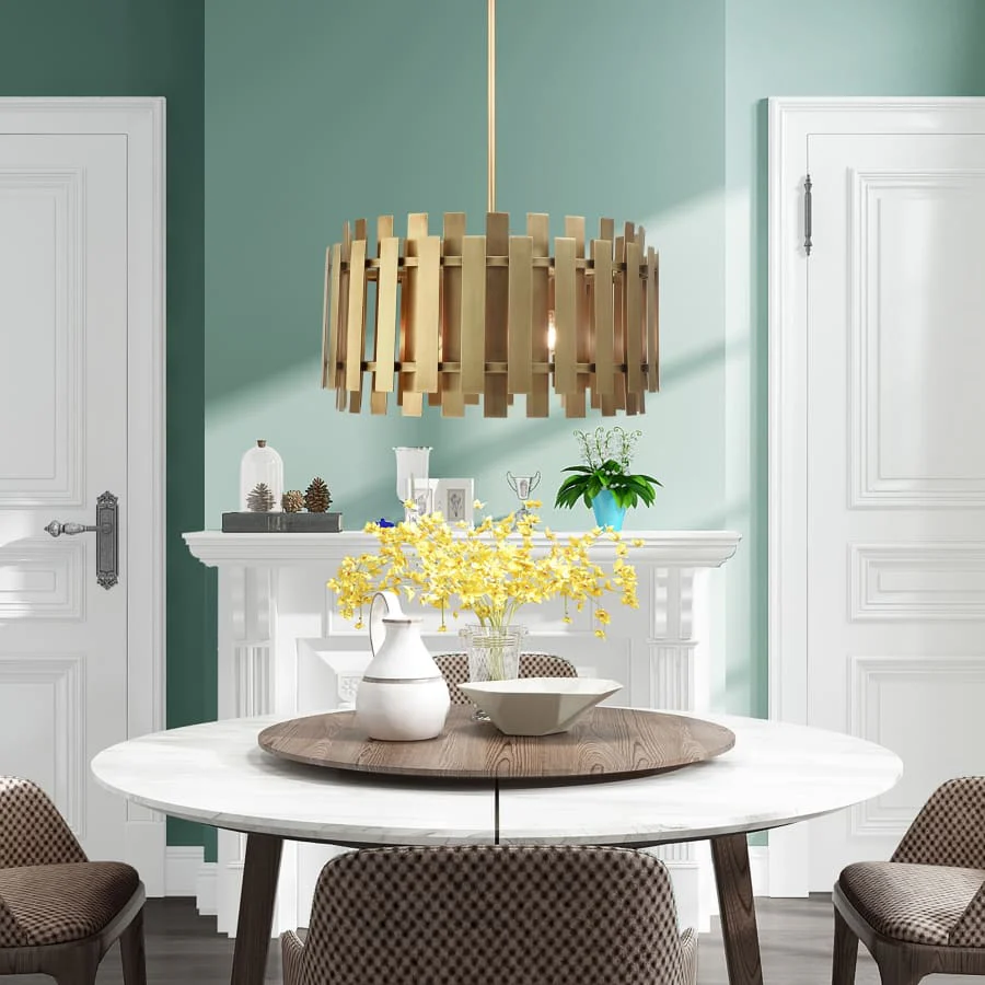 Livex Lighting Greenwich 6 Light 24" Wide Drum Chandelier - Image 3
