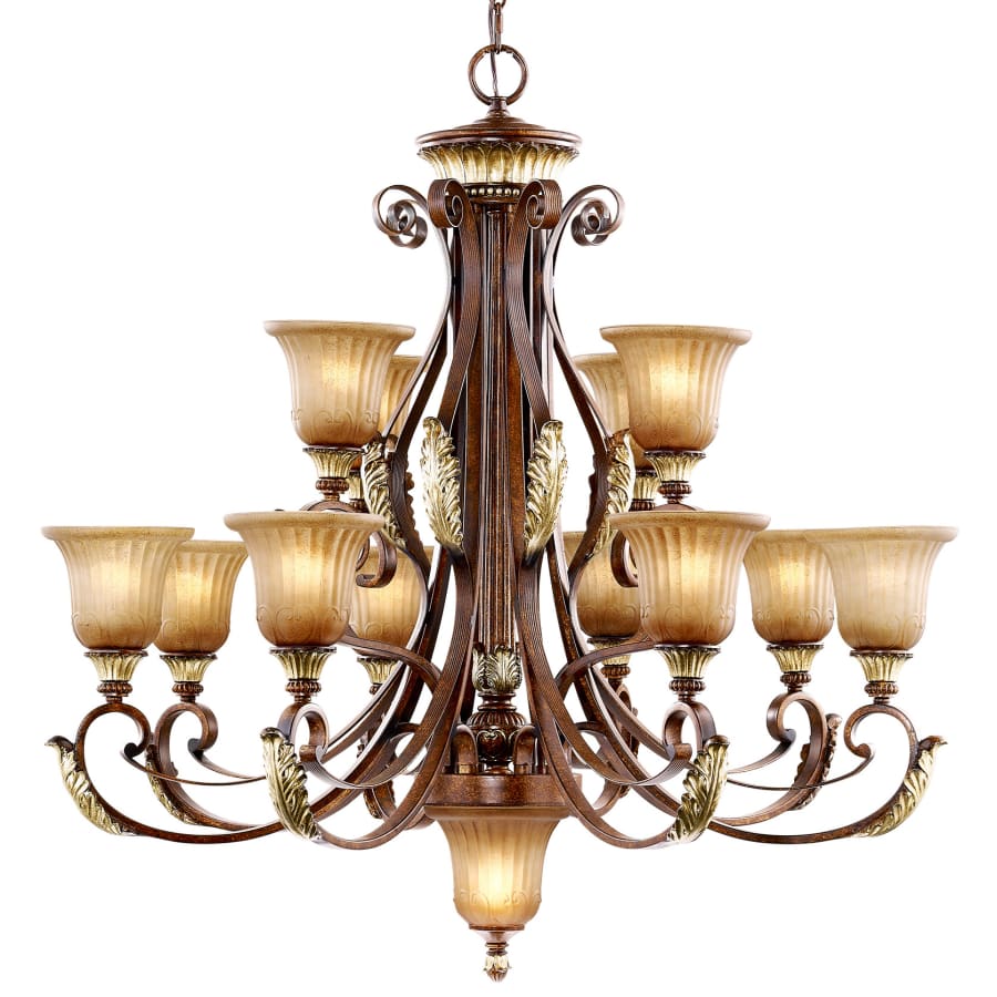 Livex Lighting Villa Verona 12 Light 2 Tier Chandelier - Image 1
