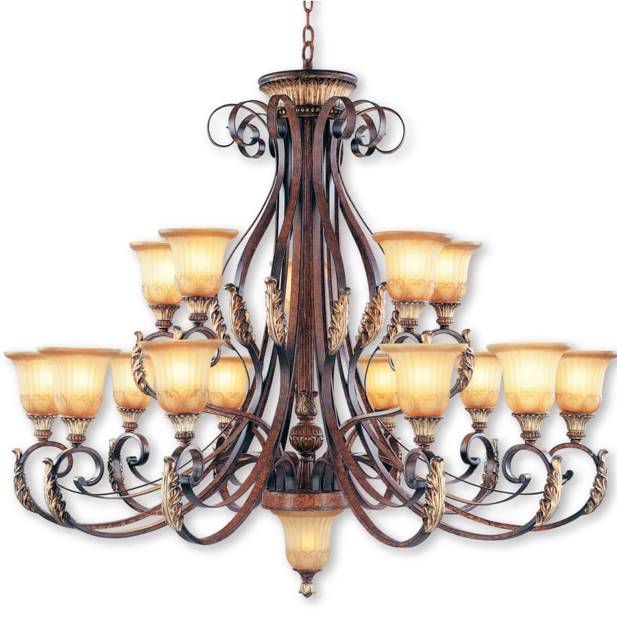 Livex Lighting Villa Verona 15 Light 2 Tier Chandelier - Image 1