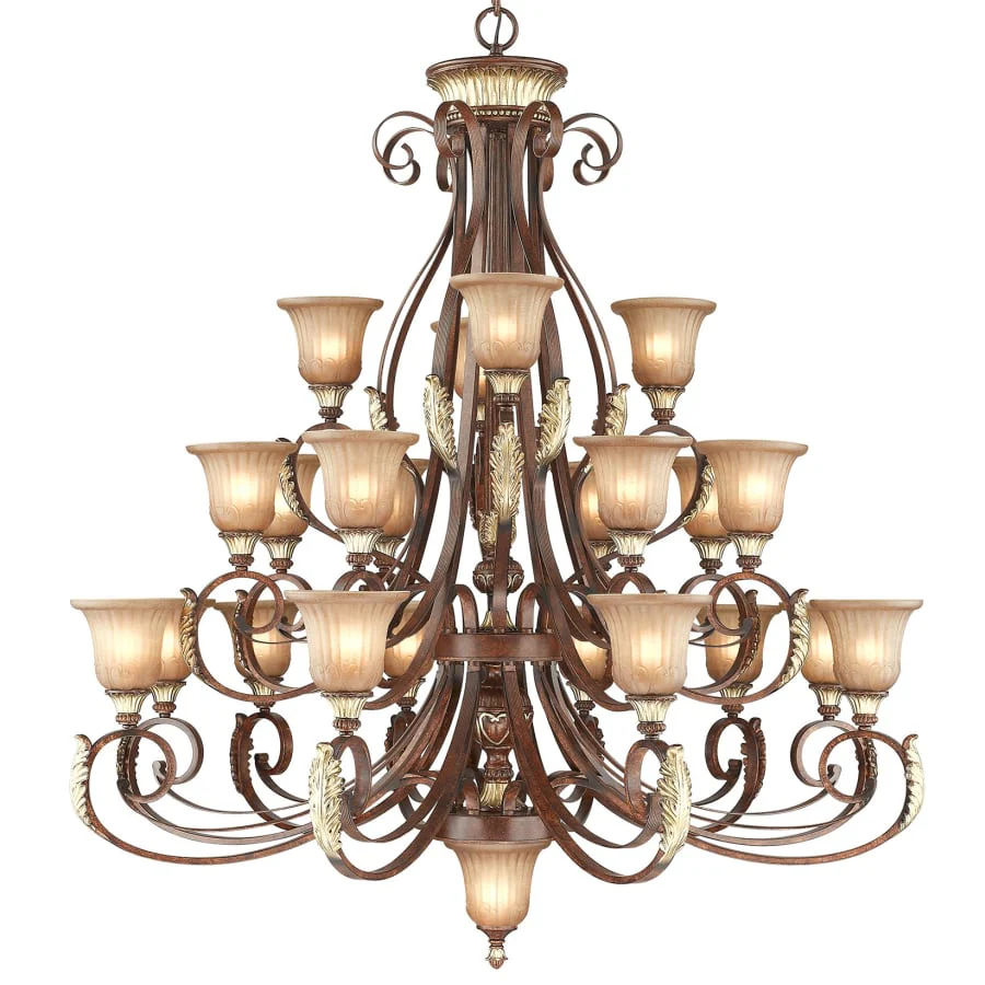 Livex Lighting Villa Verona 22 Light 3 Tier Chandelier - Image 1