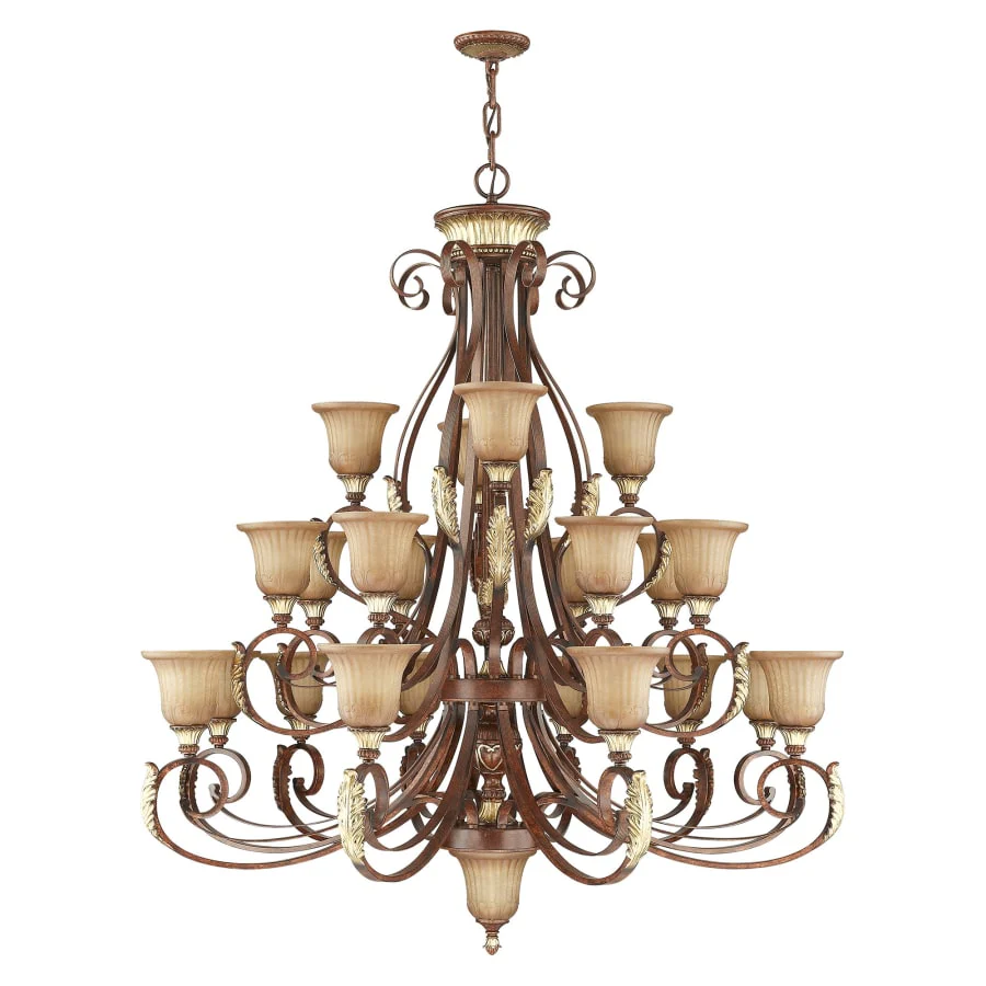 Livex Lighting Villa Verona 22 Light 3 Tier Chandelier - Image 3