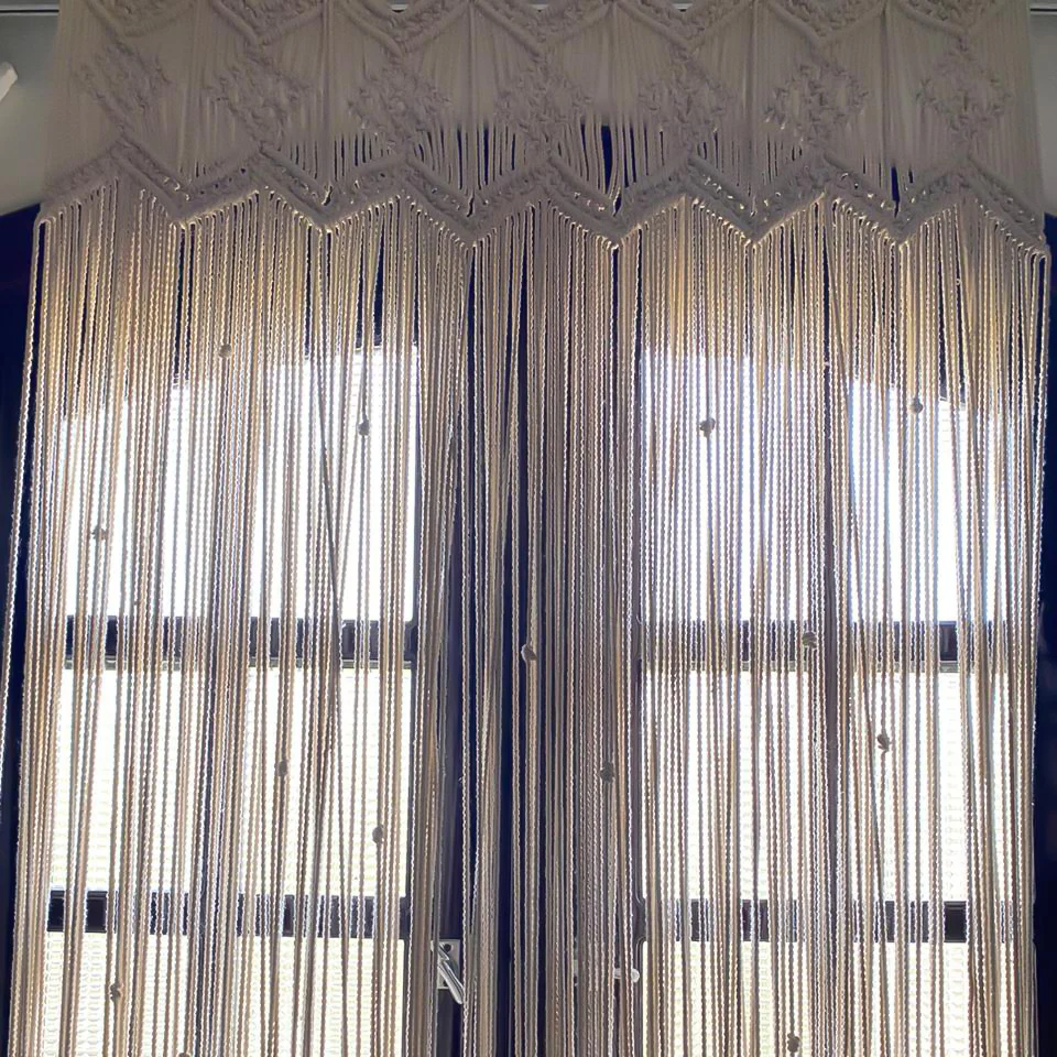 ستارة مكرمية 260×100سم - DIVA11 - Image 1