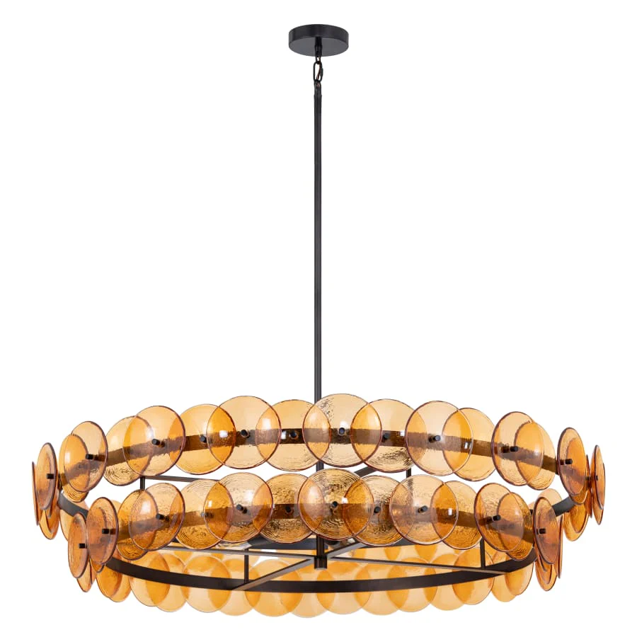 Maxim Loren 6 Light 42" Wide Drum Chandelier - Image 2