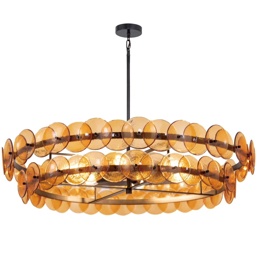 Maxim Loren 6 Light 42" Wide Drum Chandelier - Image 1