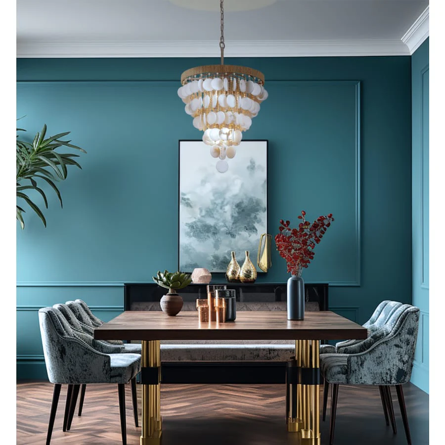 Metropolitan Aurelias Cove 8 Light 20" Wide Pendant - Image 2