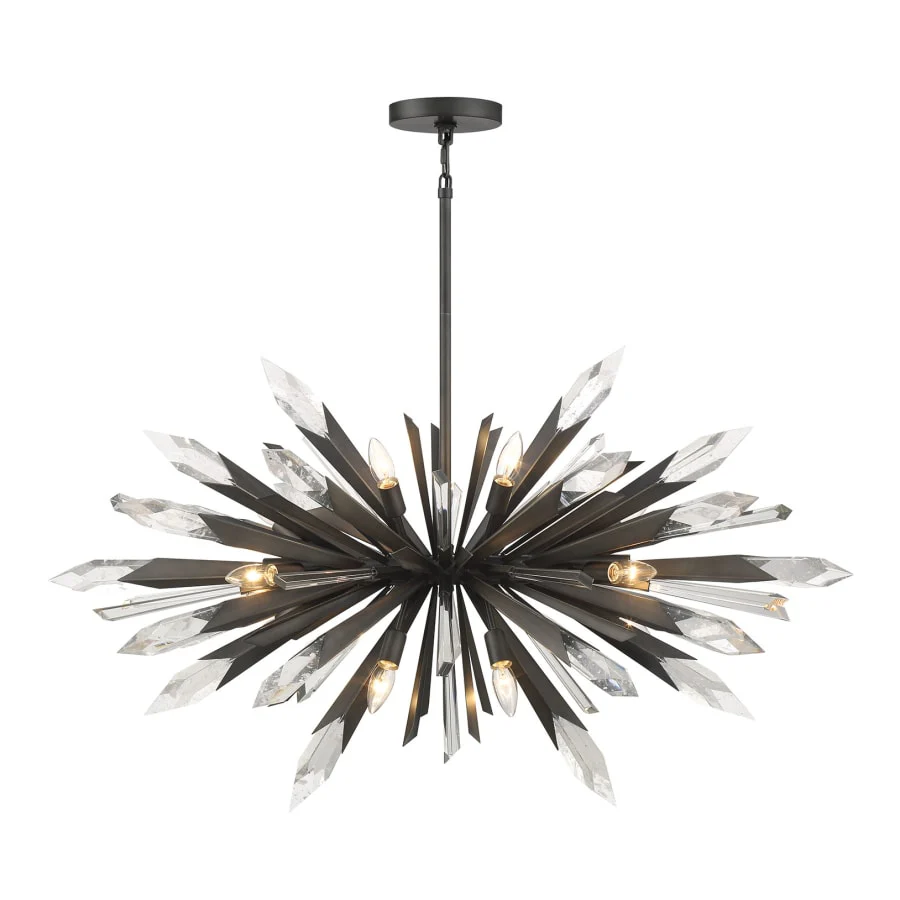 Metropolitan Elsa 12 Light 42" Wide Crystal Pendant - Image 1
