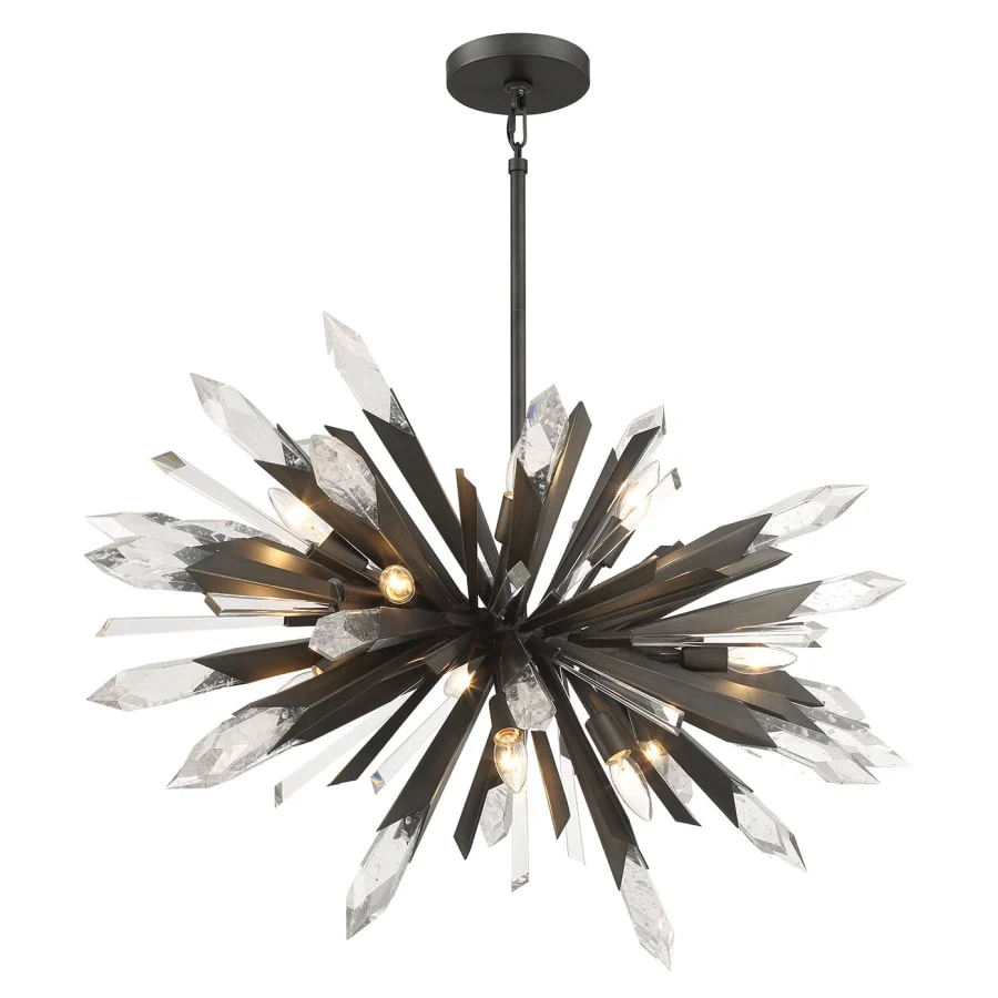 Metropolitan Elsa 12 Light 42" Wide Crystal Pendant - Image 3