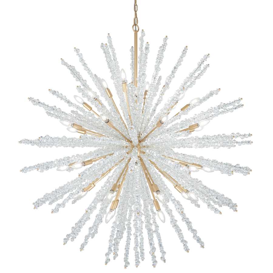 Metropolitan Aisi 40 Light 52" Wide Taper Candle Sputnik Chandelier - Image 2