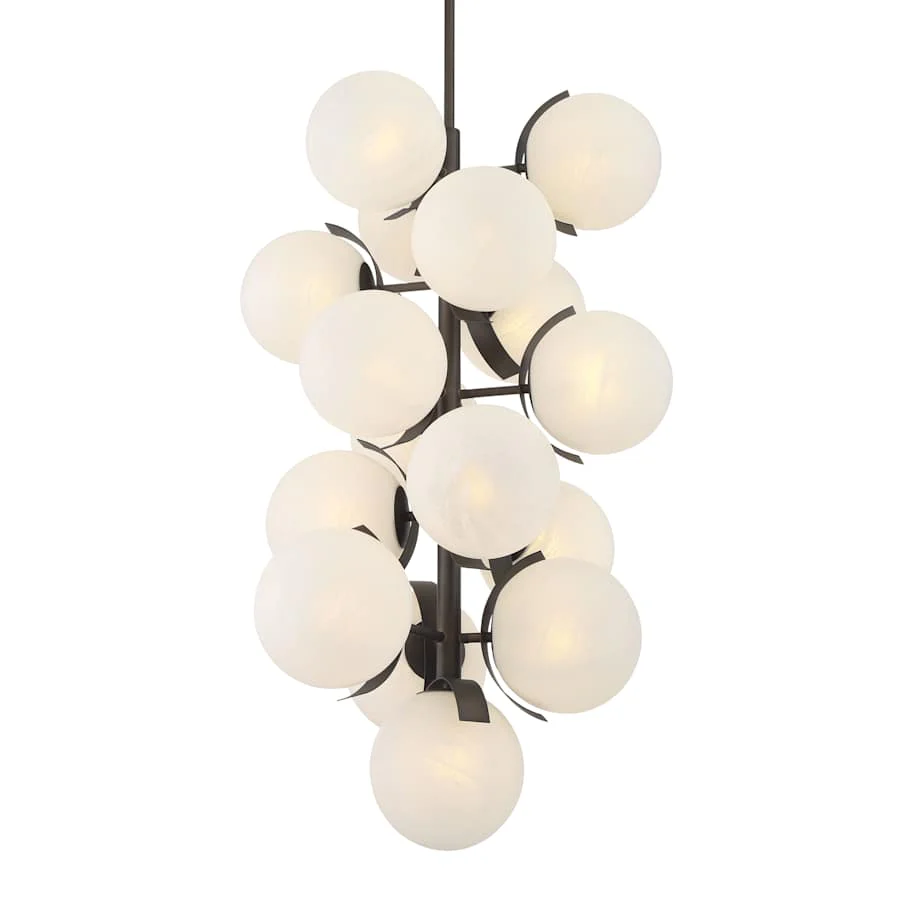 Metropolitan Vino 16 Light 25" Wide Abstract Multi Light Pendant - Image 1