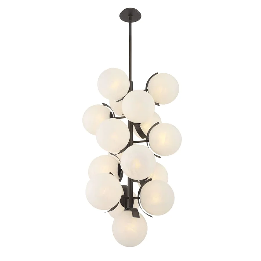 Metropolitan Vino 16 Light 25" Wide Abstract Multi Light Pendant - Image 2