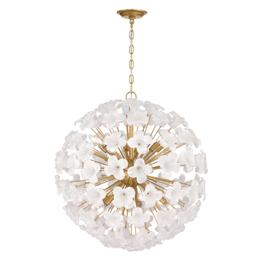 Metropolitan Bloome 12 Light 30" Wide Pendant - Image 2