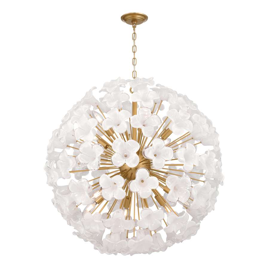 Metropolitan Bloome 12 Light 30" Wide Pendant - Image 3