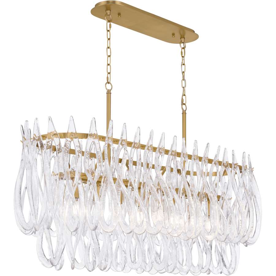 Metropolitan Glassara 8 Light 48" Wide Linear Chandelier - Image 1