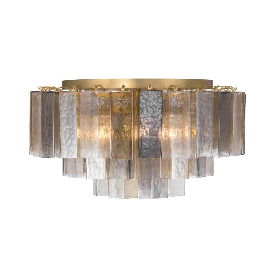 Metropolitan Torvento 7 Light 28" Wide Flush Mount Waterfall Ceiling Fixture - Image 2