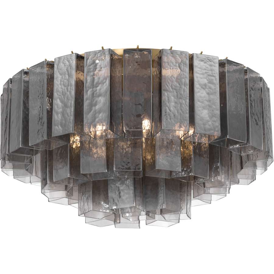Metropolitan Torvento 7 Light 28" Wide Flush Mount Ceiling Fixture - Image 1