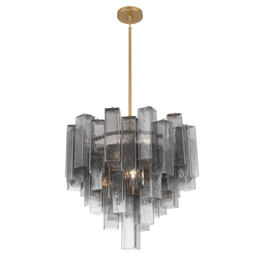 Metropolitan Torvento 9 Light 25" Wide Abstract Pendant - Image 3