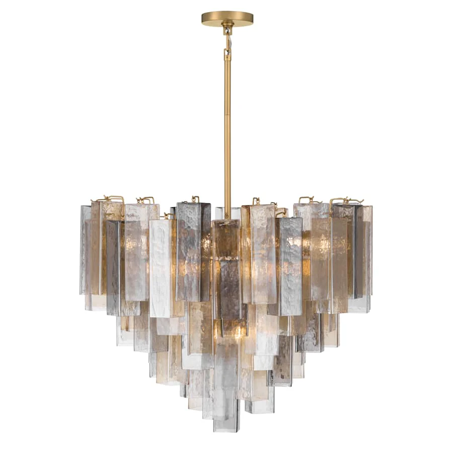 Metropolitan Torvento 15 Light 33" Wide Waterfall Chandelier - Image 3