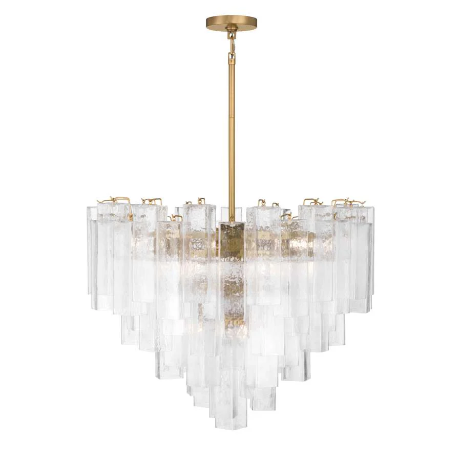 Metropolitan Torvento 15 Light 33" Wide Waterfall Chandelier - Image 2