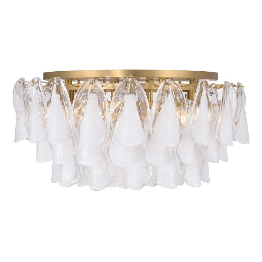 Metropolitan Verla Crest 11 Light 31" Wide Flush Mount Waterfall Ceiling Fixture - Image 2