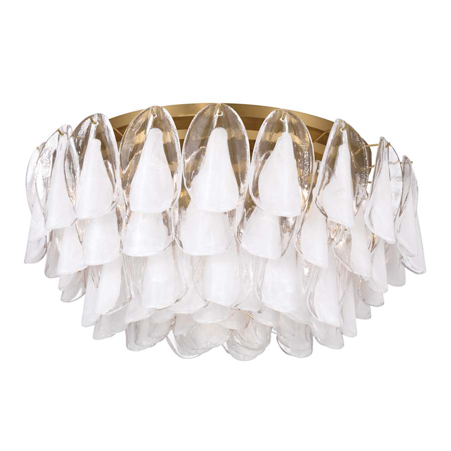 Metropolitan Verla Crest 11 Light 31" Wide Flush Mount Waterfall Ceiling Fixture - Image 3