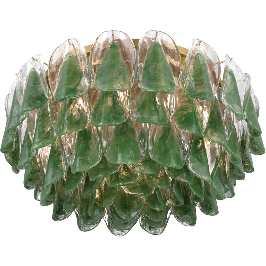 Metropolitan Verla Crest 11 Light 31" Wide Flush Mount Ceiling Fixture - Image 1