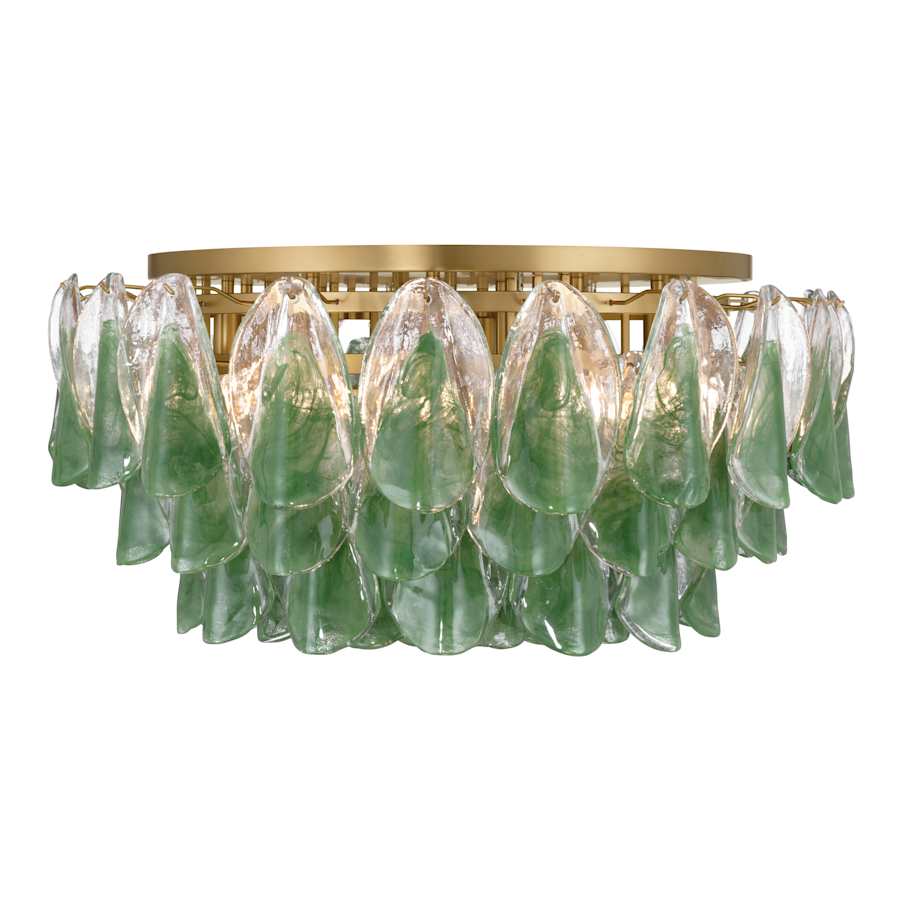 Metropolitan Verla Crest 11 Light 31" Wide Flush Mount Ceiling Fixture - Image 2