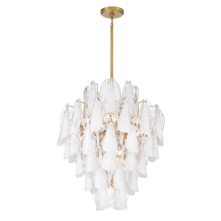 Metropolitan Verla Crest 13 Light 23" Wide Waterfall Chandelier - Image 3