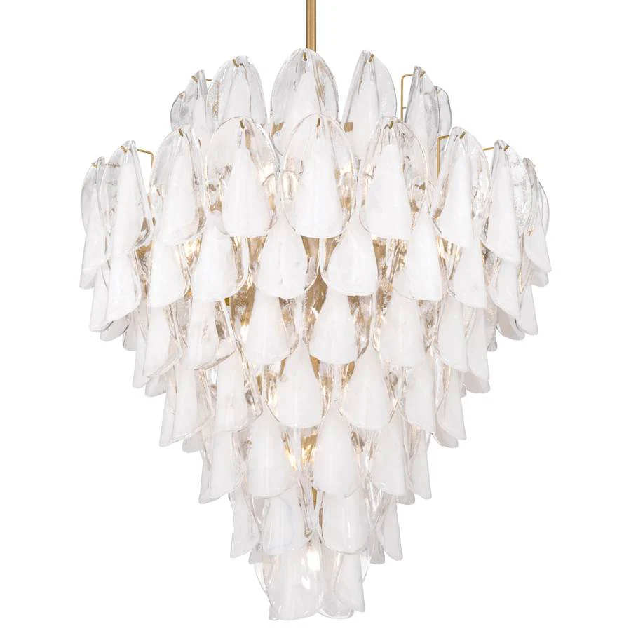 Metropolitan Verla Crest 21 Light 33" Wide Waterfall Chandelier - Image 1