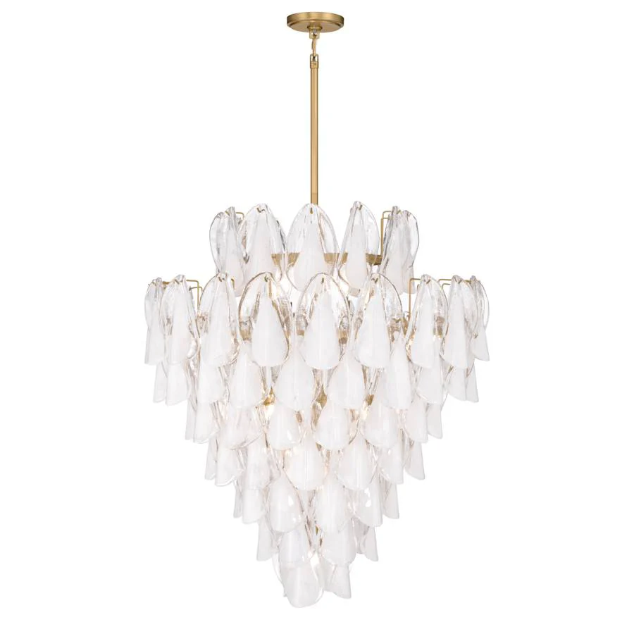 Metropolitan Verla Crest 21 Light 33" Wide Waterfall Chandelier - Image 2