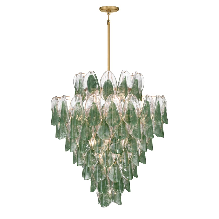 Metropolitan Verla Crest 21 Light 33" Wide Abstract Pendant - Image 2