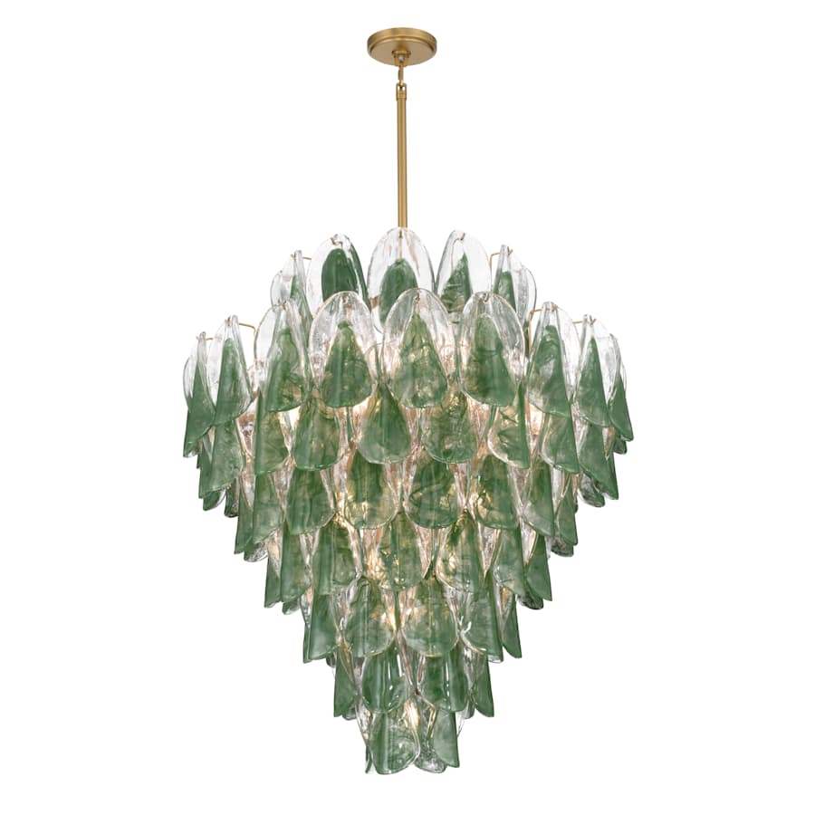 Metropolitan Verla Crest 21 Light 33" Wide Abstract Pendant - Image 3