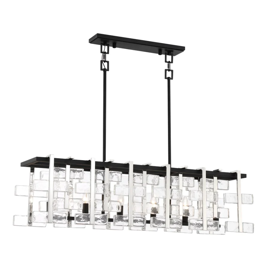 Metropolitan Painesdale 6 Light 45" Wide Billiard Chandelier - Image 1