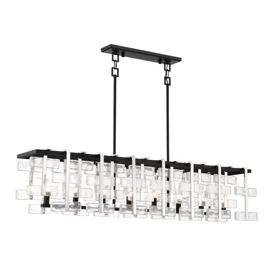 Metropolitan Painesdale 8 Light 56" Wide Billiard Chandelier - Image 1