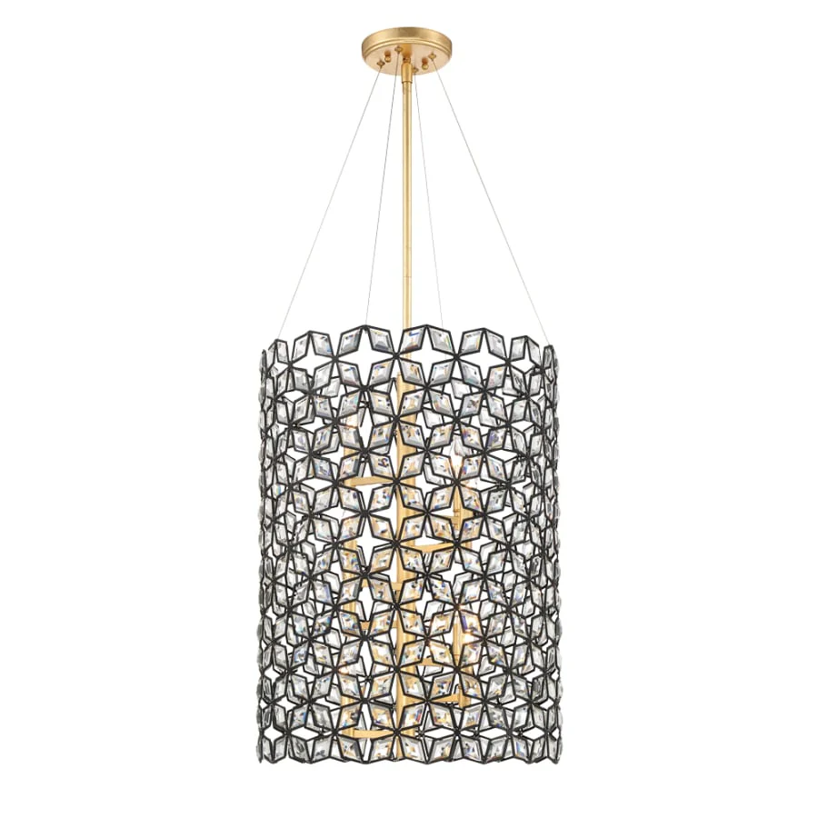 Metropolitan Brookcrest 8 Light 20" Wide Chandelier - Image 1