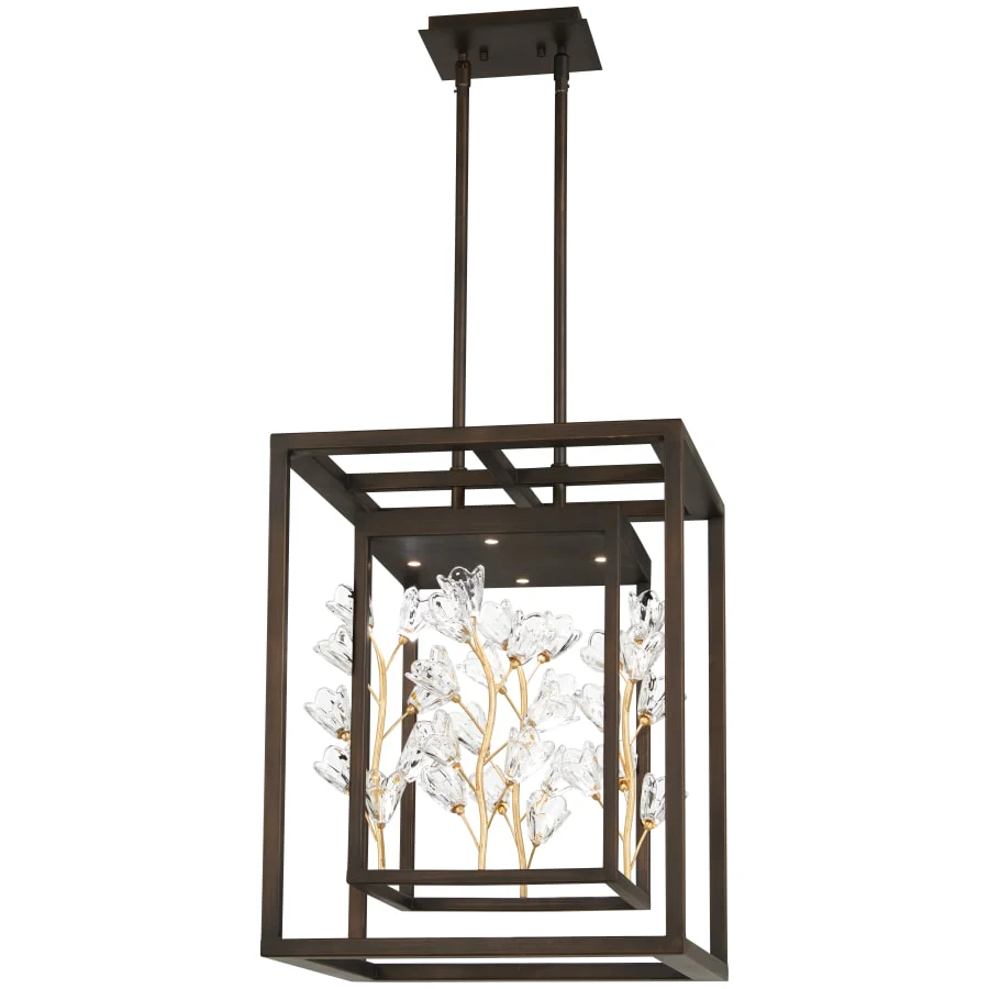 Metropolitan Maison Des Fleurs 4 Light 32.25" Wide LED Pendant - Image 1