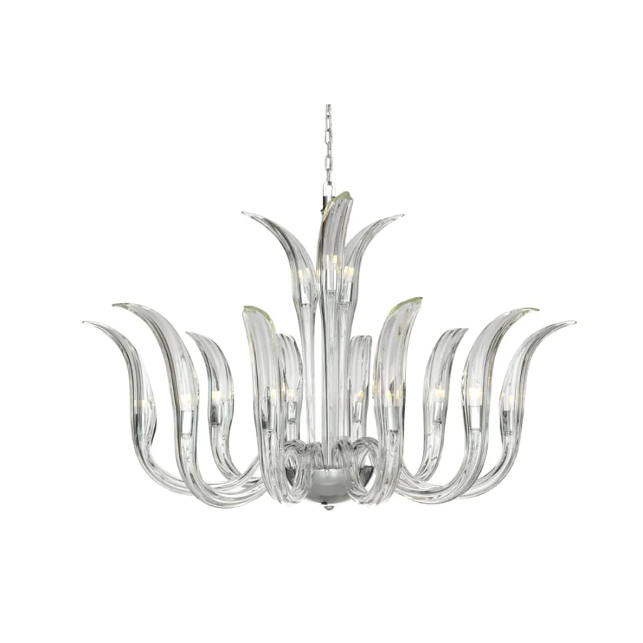 Metropolitan Cisne 13 Light 40" Wide Abstract Chandelier - Image 1