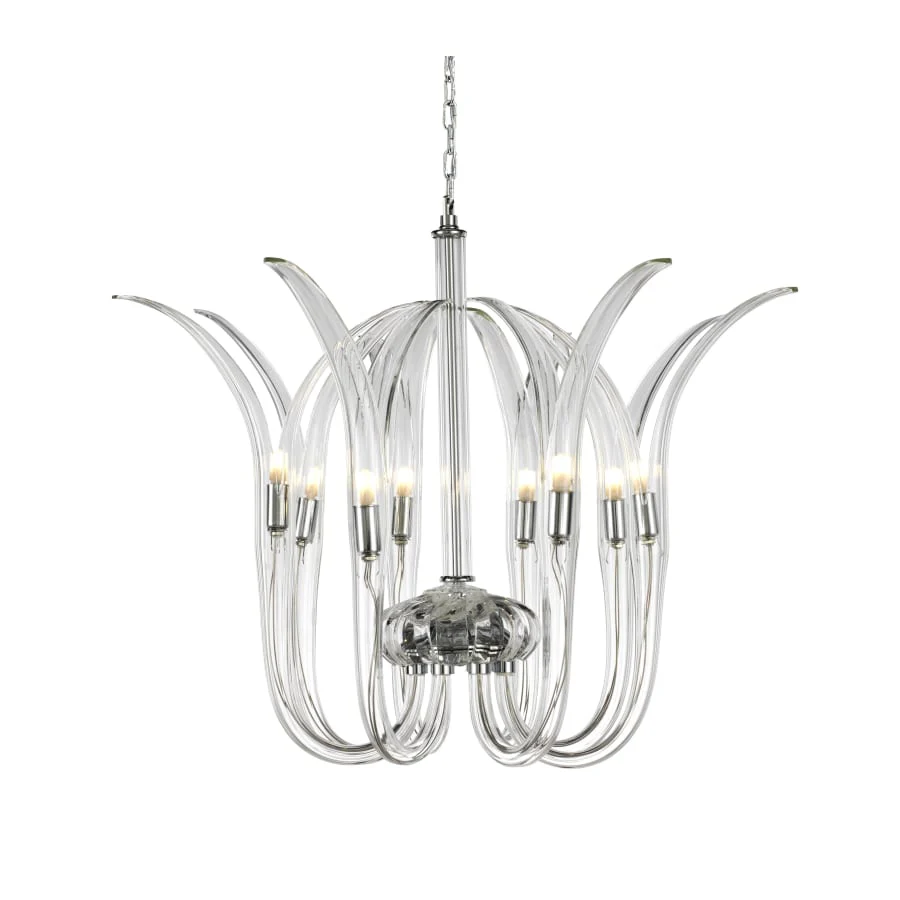 Metropolitan Cisne 8 Light 19" Wide Crystal Pendant - Image 1