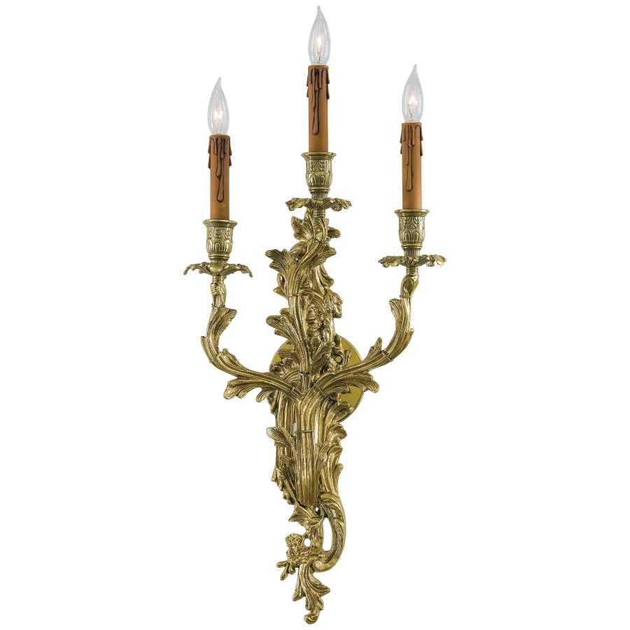 Metropolitan Metropolitan 3 Light 26" Tall Candle Style Wall Sconce - Image 1