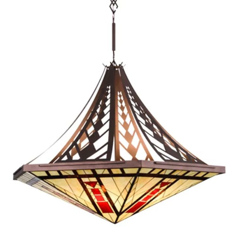 Meyda Tiffany North Sonoma 8 Light 60" Wide Chandelier - Image 1