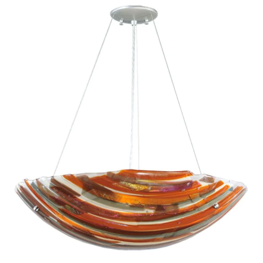 Meyda Tiffany Metro 3 Light 24" Wide Pendant - Image 1