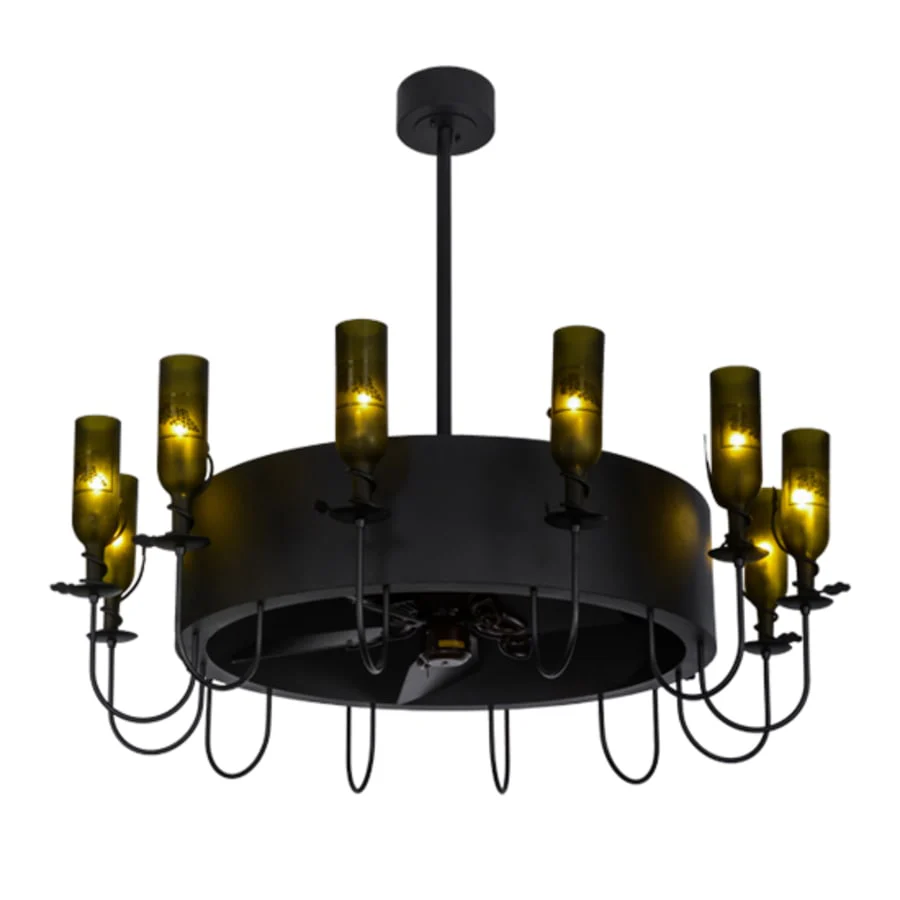 Meyda Tiffany Tuscan Vineyard 12 Light 50" Wide Chandelier - Image 3