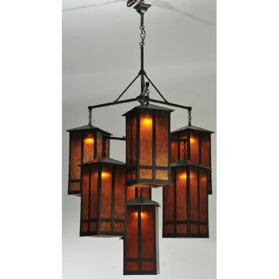 Meyda Tiffany Church Street 7 Light 58" Wide Chandelier - Image 2