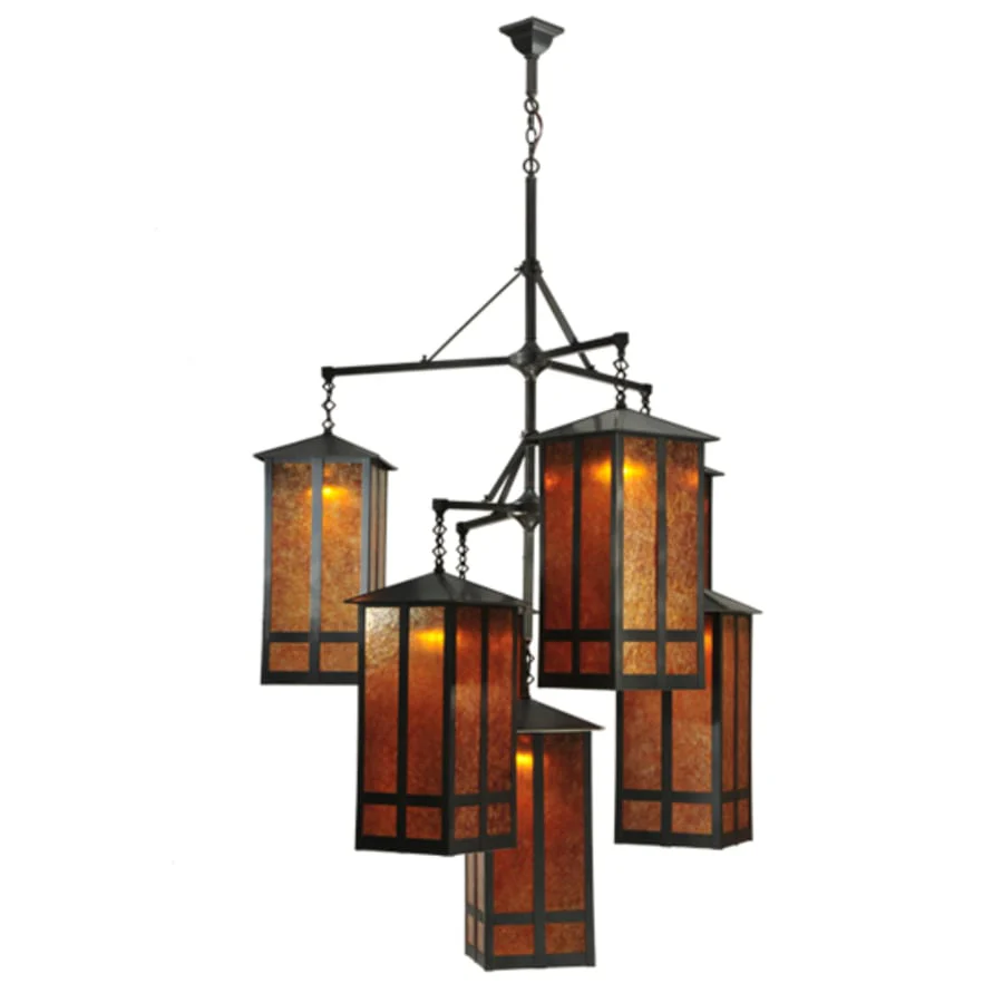 Meyda Tiffany Church Street 7 Light 58" Wide Chandelier - Image 3