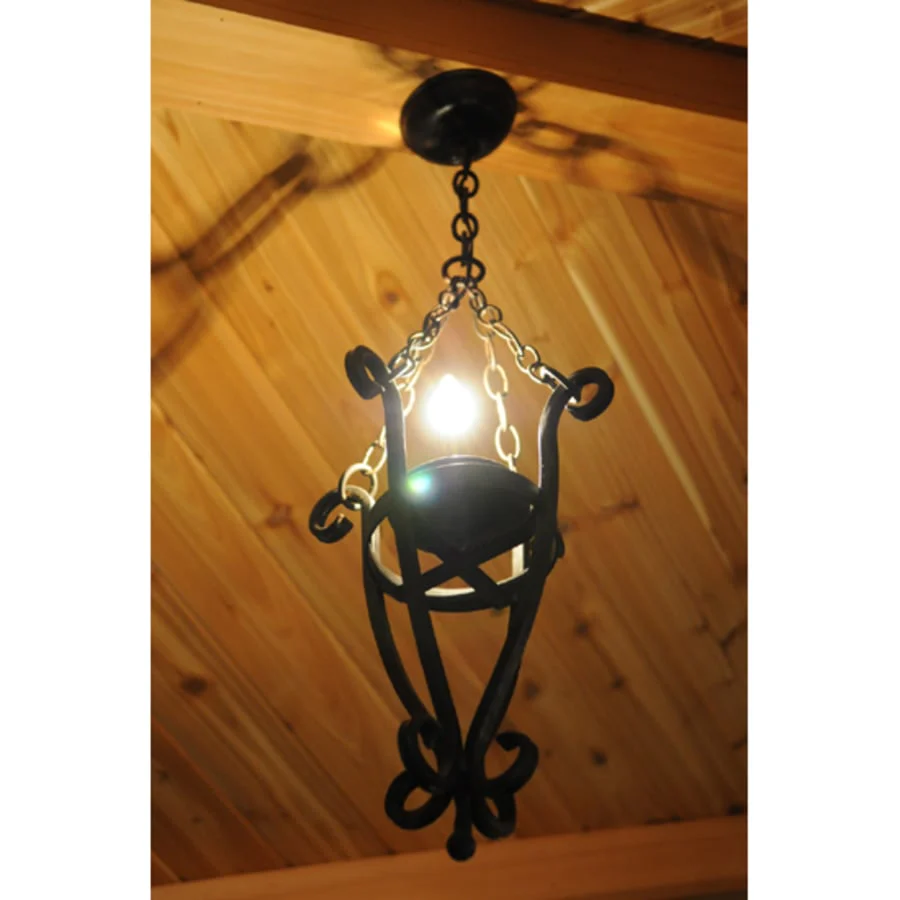 Meyda Tiffany Costello 13" Wide Taper Candle Pendant - Image 2