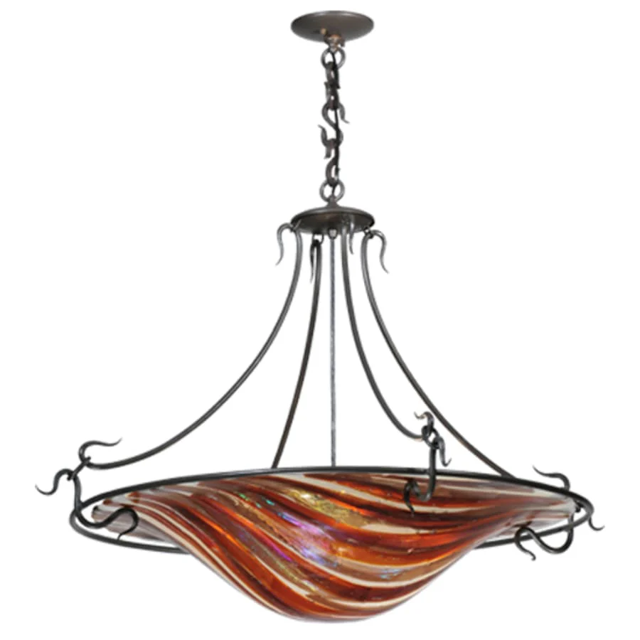 Meyda Tiffany Metro 4 Light 36" Wide Pendant - Image 2