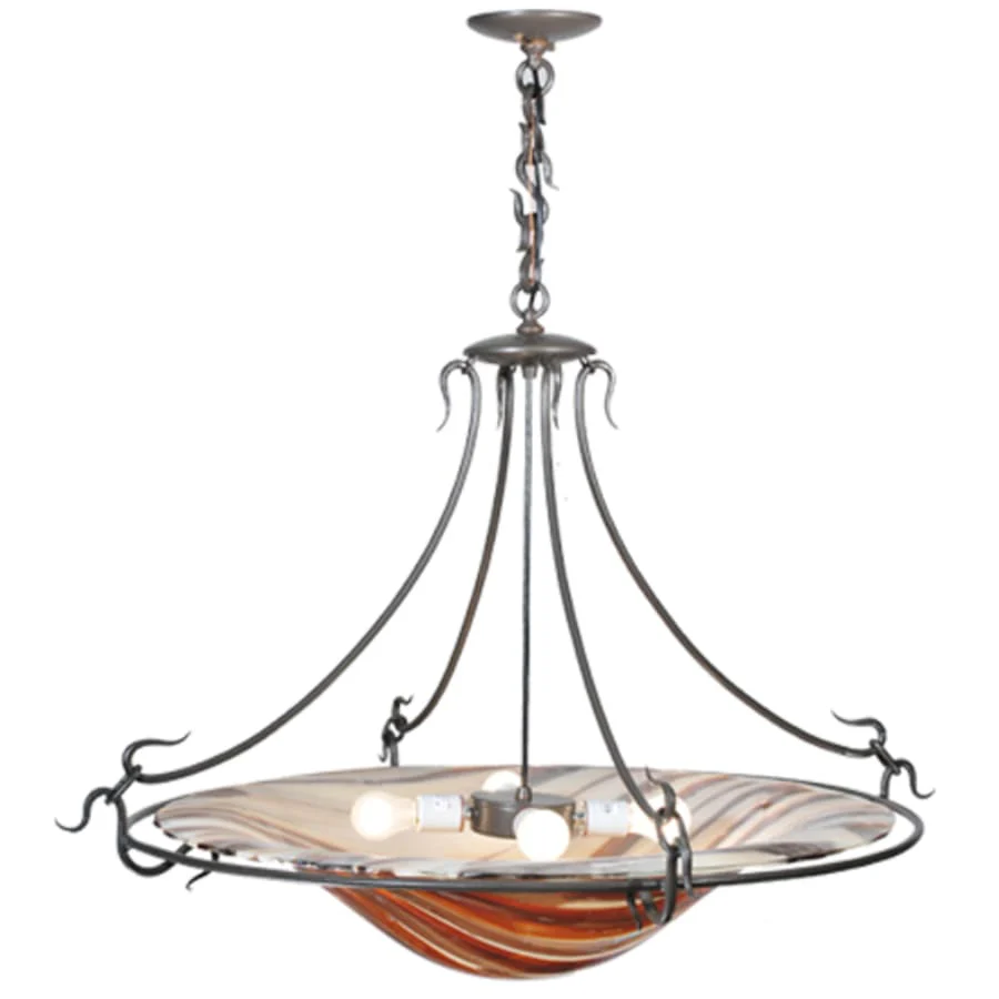 Meyda Tiffany Metro 4 Light 36" Wide Pendant - Image 3