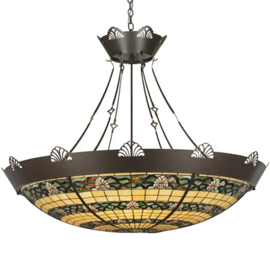 Meyda Tiffany Shell and Ribbon 8 Light 48" Wide Pendant - Image 1